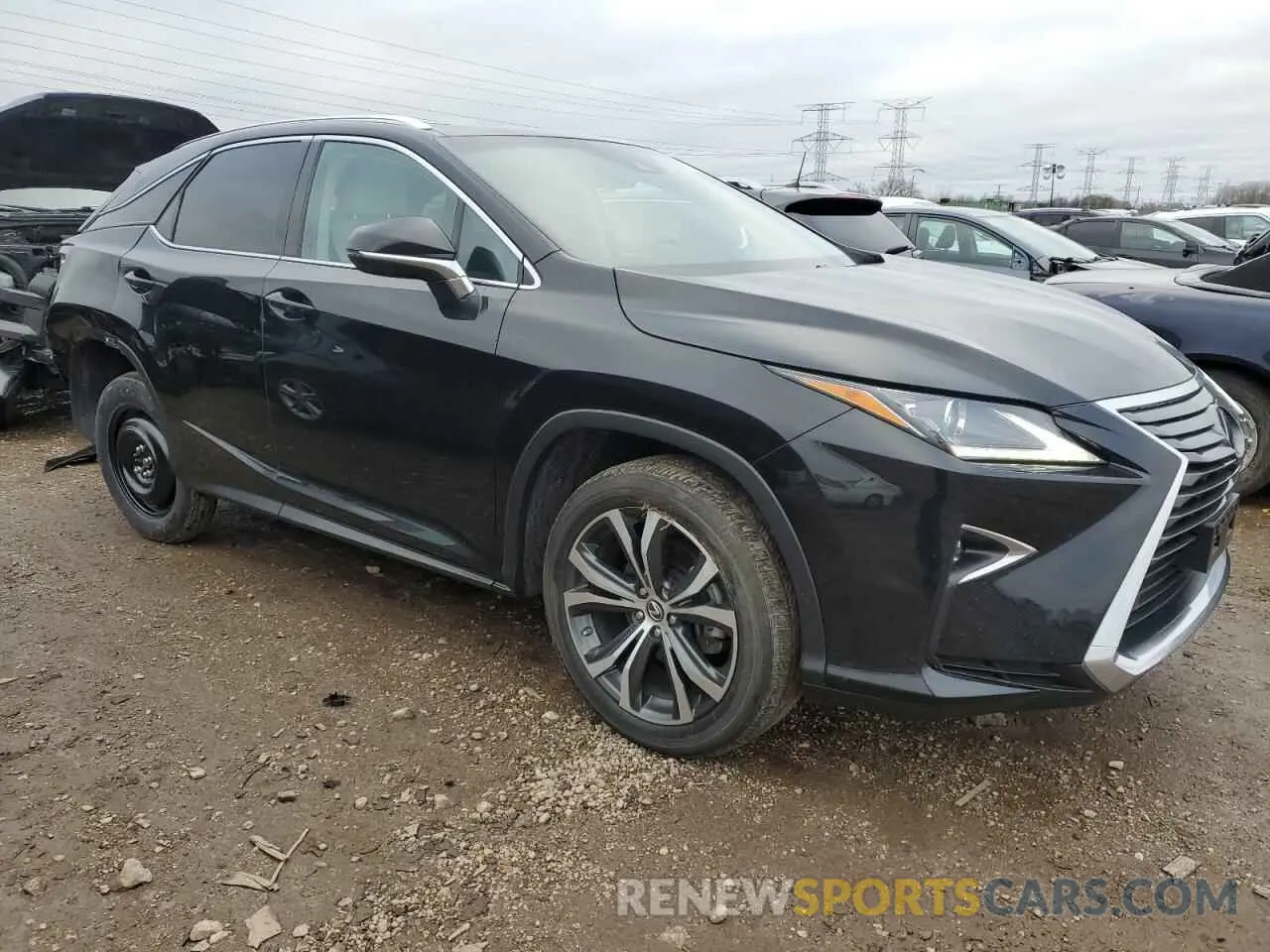 4 fotografías del automóvil dañado 2T2BZMCA5KC207773 LEXUS RX350 2019