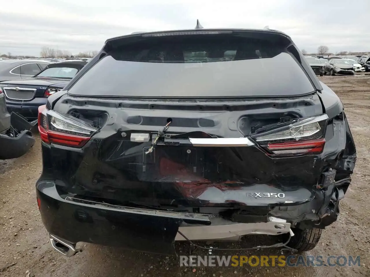 6 fotografías del automóvil dañado 2T2BZMCA5KC207773 LEXUS RX350 2019