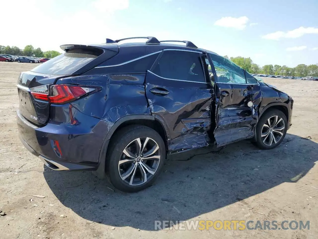 3 fotografías del automóvil dañado 2T2BZMCA5KC210642 LEXUS RX350 2019