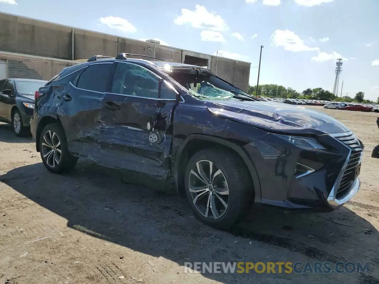 4 fotografías del automóvil dañado 2T2BZMCA5KC210642 LEXUS RX350 2019