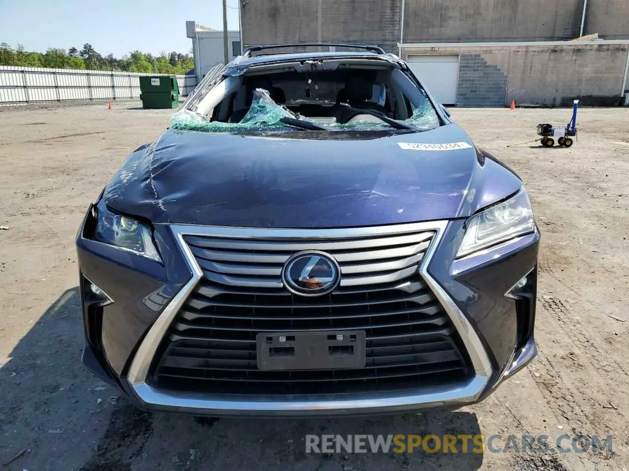 5 fotografías del automóvil dañado 2T2BZMCA5KC210642 LEXUS RX350 2019