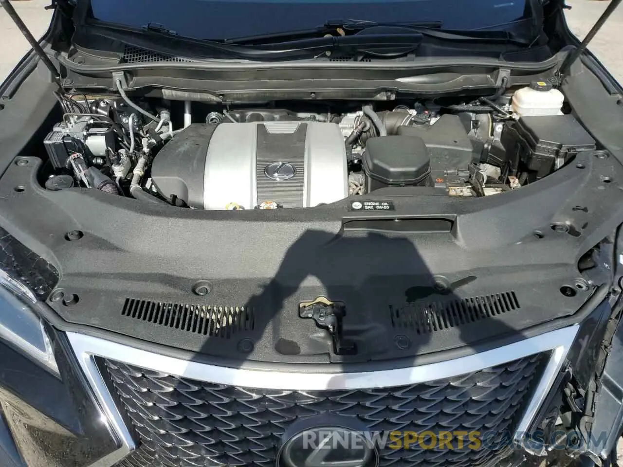 12 fotografías del automóvil dañado 2T2BZMCA6KC176338 LEXUS RX350 2019