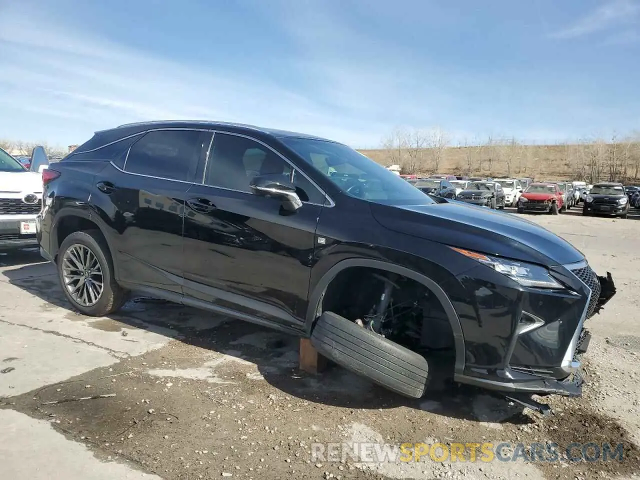 4 fotografías del automóvil dañado 2T2BZMCA6KC176338 LEXUS RX350 2019