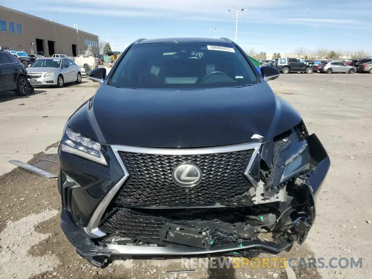 5 fotografías del automóvil dañado 2T2BZMCA6KC176338 LEXUS RX350 2019