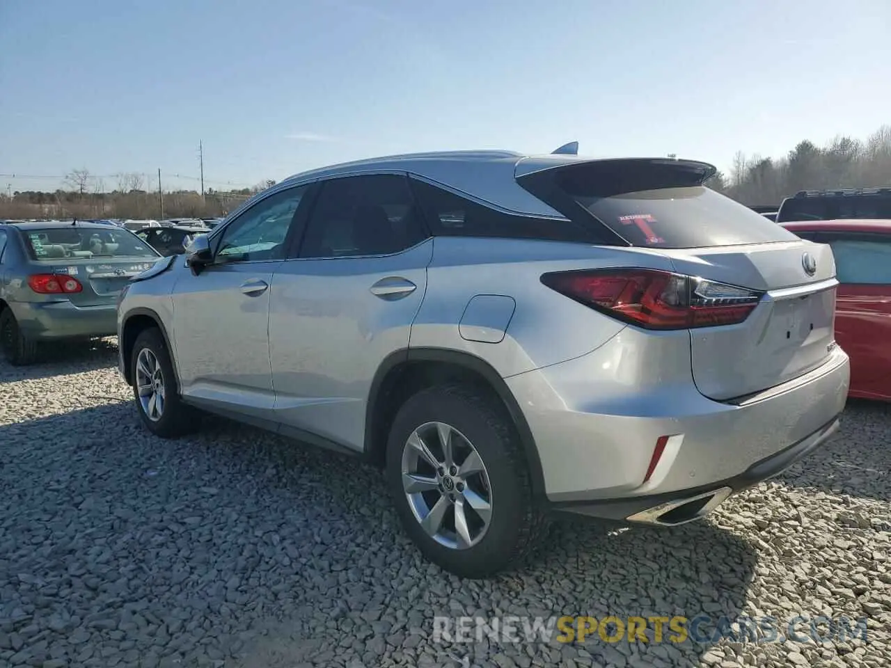 2 fotografías del automóvil dañado 2T2BZMCA6KC185069 LEXUS RX350 2019