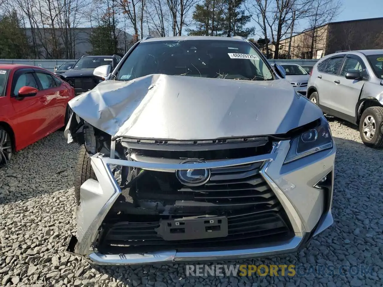 5 fotografías del automóvil dañado 2T2BZMCA6KC185069 LEXUS RX350 2019