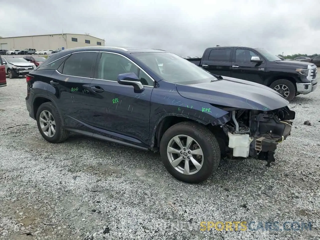4 fotografías del automóvil dañado 2T2BZMCA6KC205031 LEXUS RX350 2019