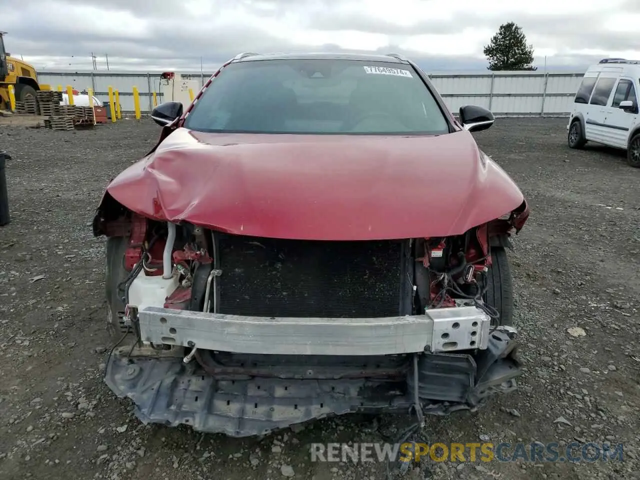 5 fotografías del automóvil dañado 2T2BZMCA7KC188269 LEXUS RX350 2019