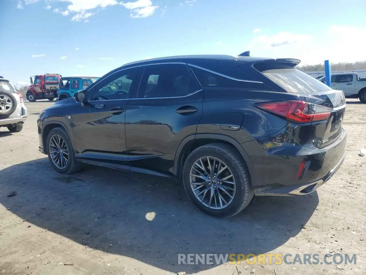 2 fotografías del automóvil dañado 2T2BZMCA7KC193018 LEXUS RX350 2019