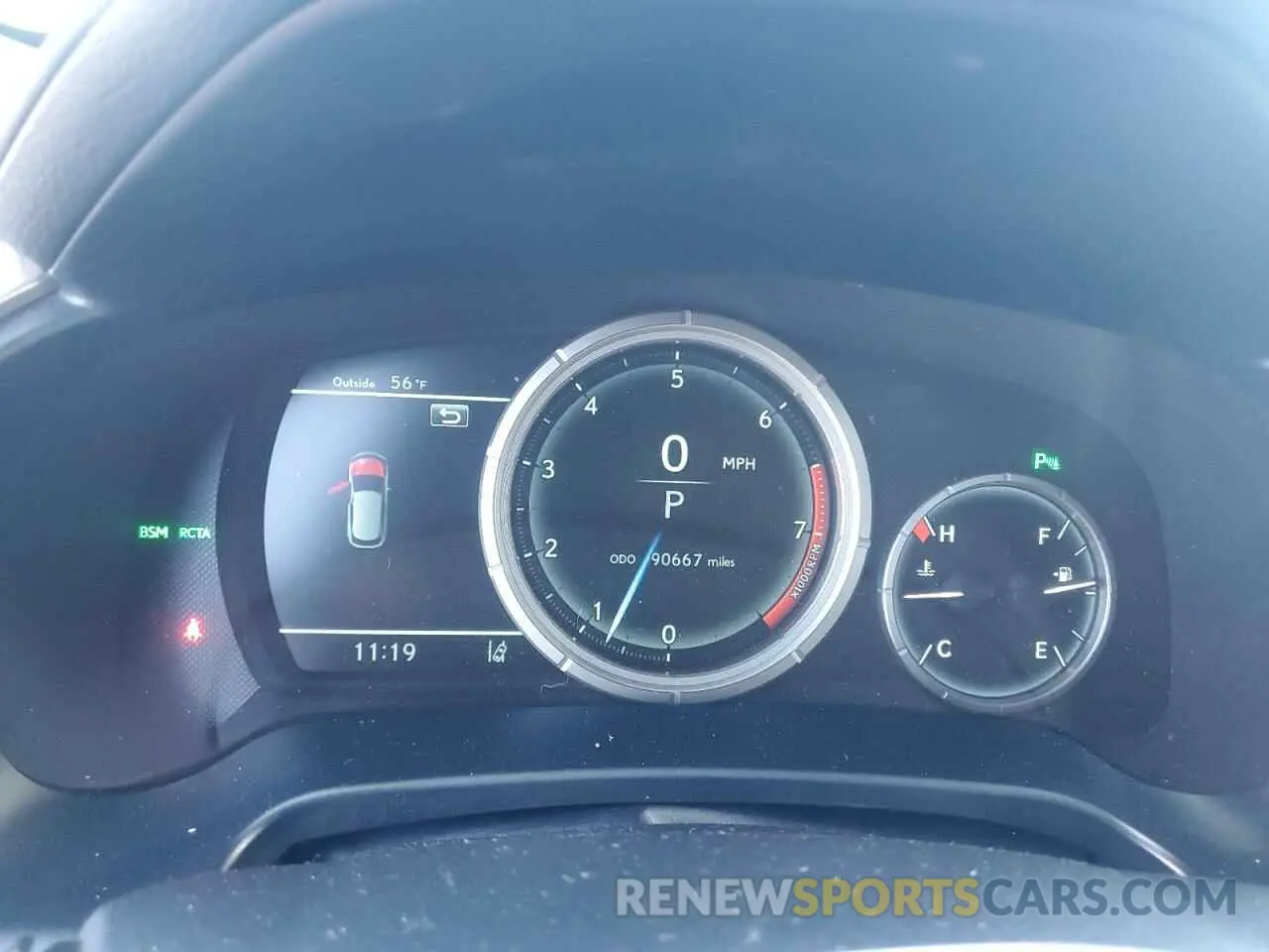 9 fotografías del automóvil dañado 2T2BZMCA7KC193018 LEXUS RX350 2019