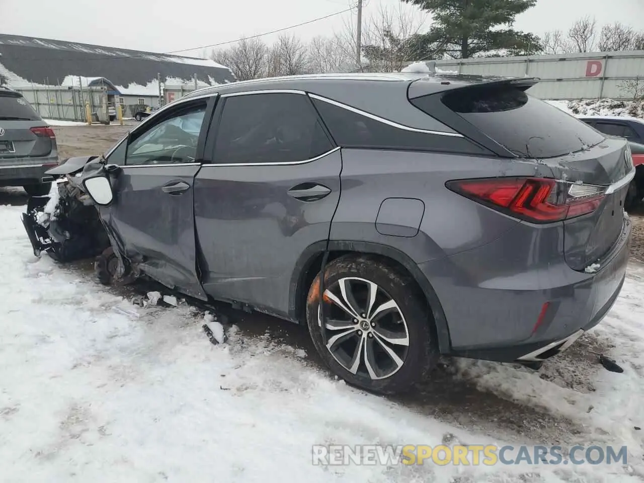 2 fotografías del automóvil dañado 2T2BZMCA8KC172212 LEXUS RX350 2019