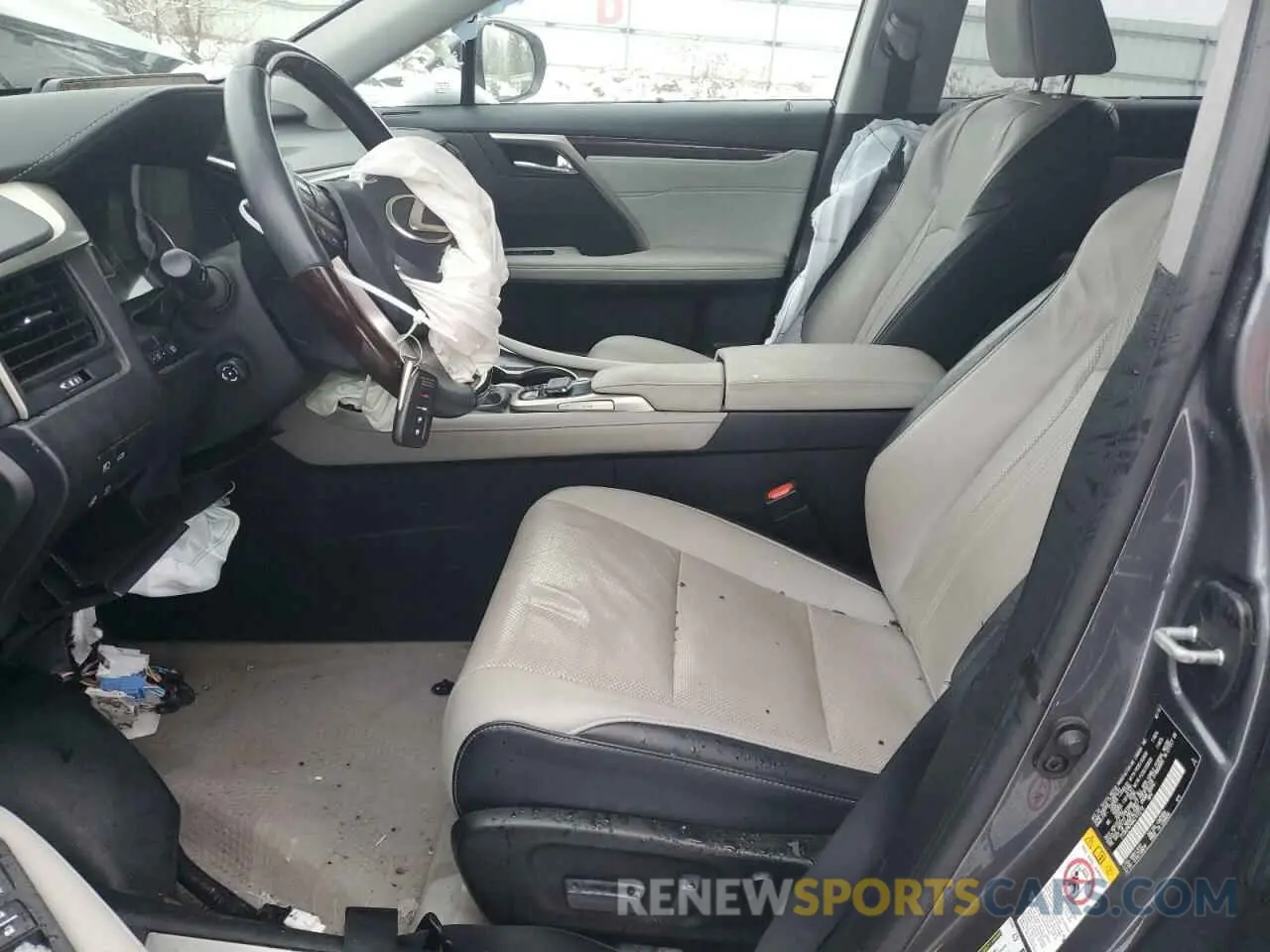 7 fotografías del automóvil dañado 2T2BZMCA8KC172212 LEXUS RX350 2019