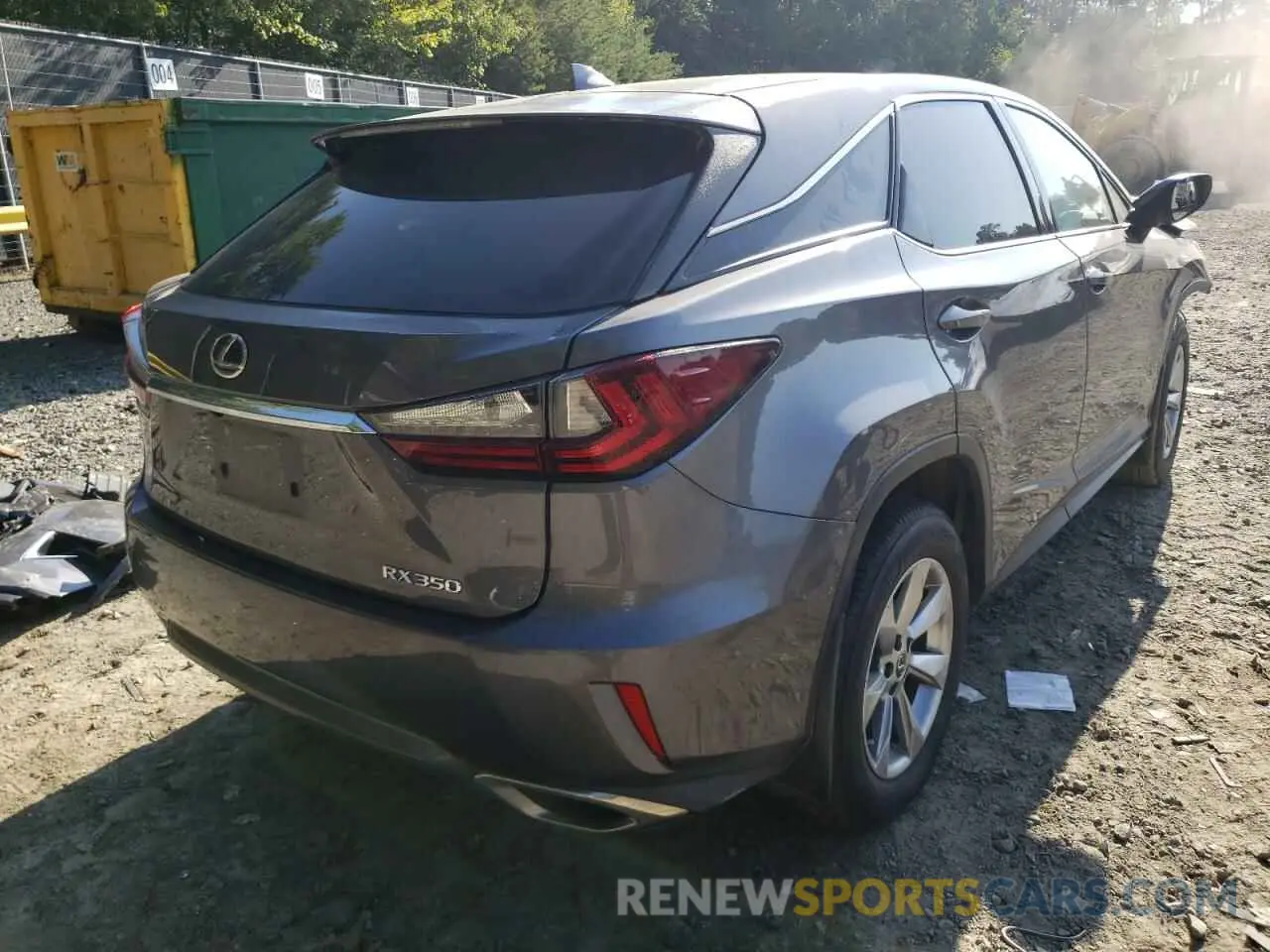 4 fotografías del automóvil dañado 2T2BZMCA8KC206018 LEXUS RX350 2019