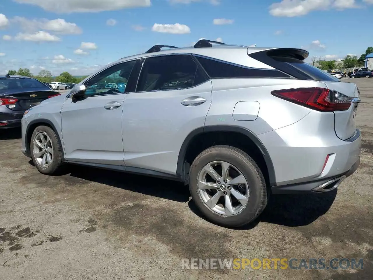 2 fotografías del automóvil dañado 2T2BZMCA9KC169741 LEXUS RX350 2019