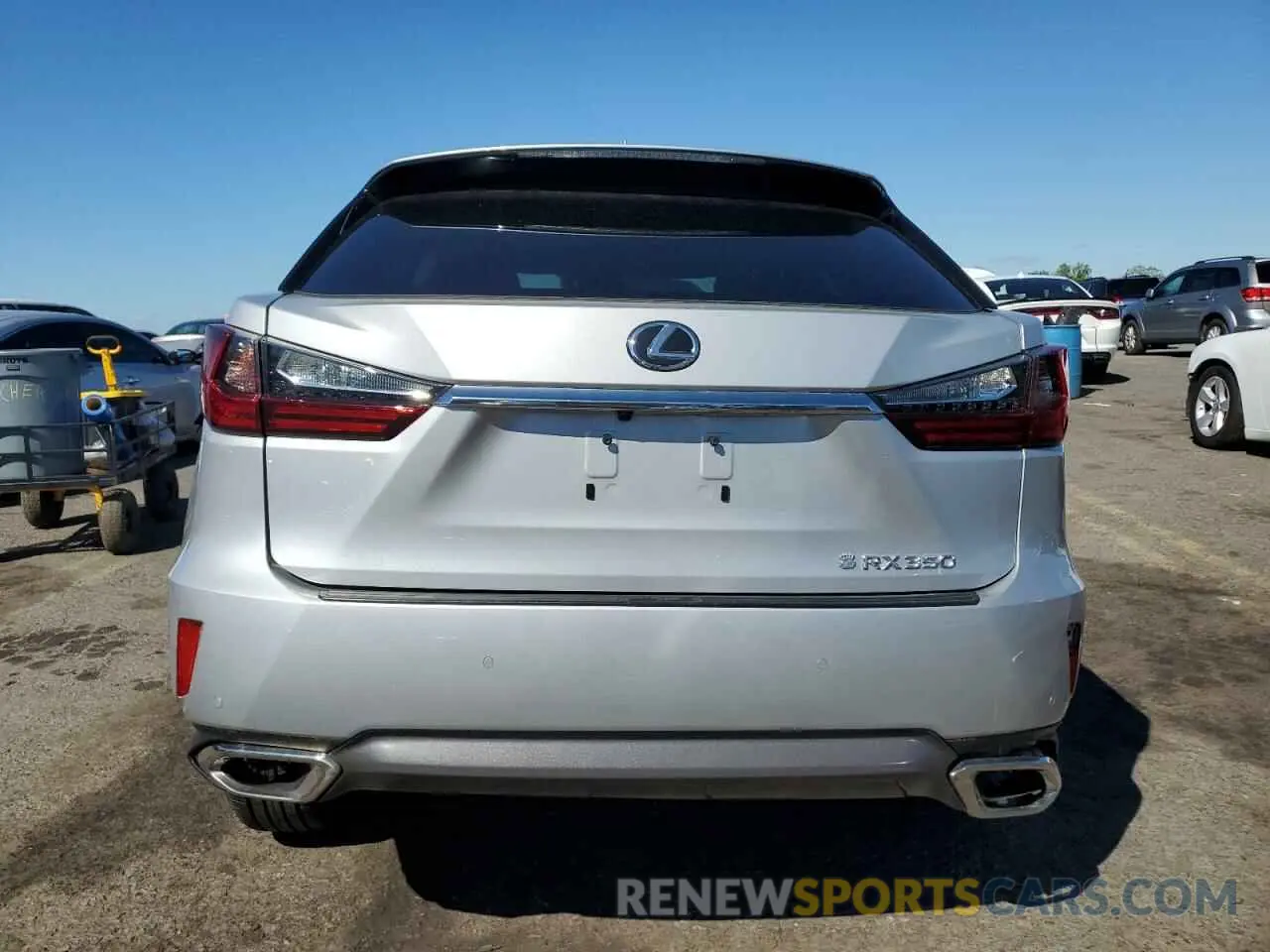 6 fotografías del automóvil dañado 2T2BZMCA9KC169741 LEXUS RX350 2019