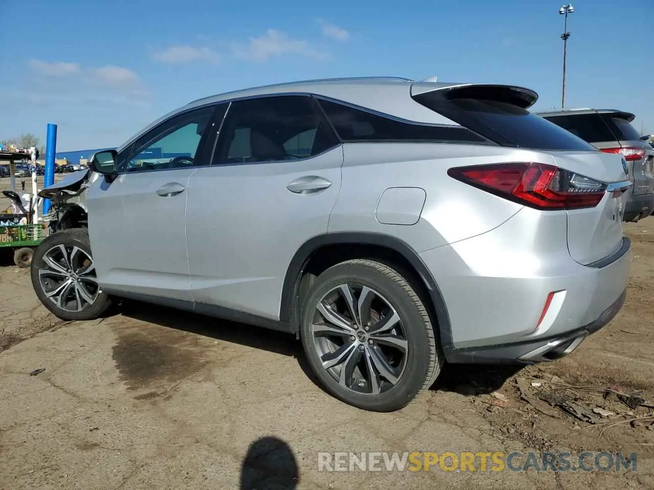 2 fotografías del automóvil dañado 2T2BZMCA9KC174289 LEXUS RX350 2019