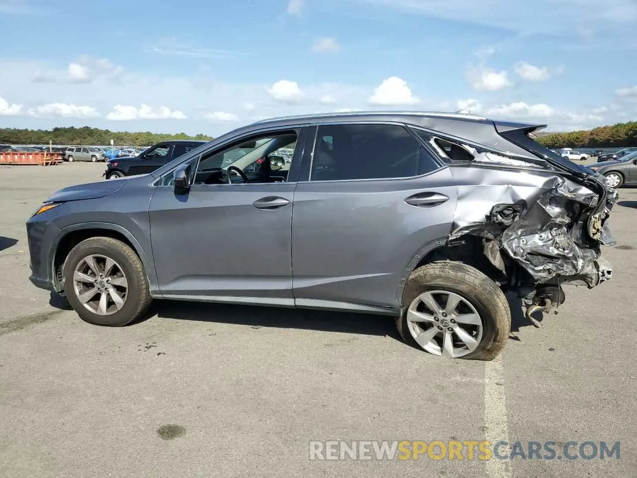 2 fotografías del automóvil dañado 2T2BZMCAXKC172891 LEXUS RX350 2019