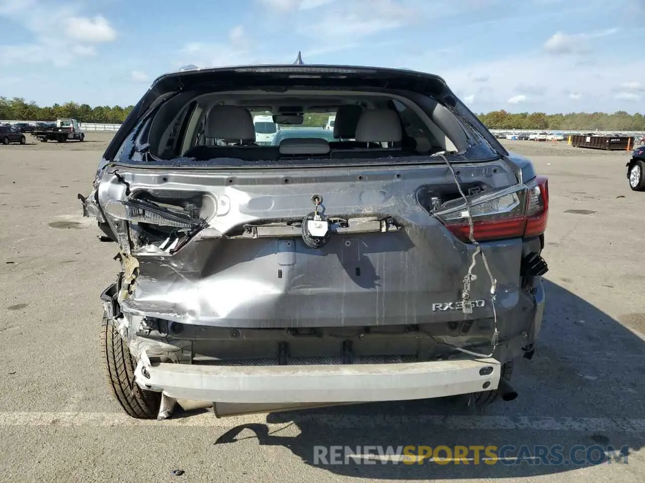 6 fotografías del automóvil dañado 2T2BZMCAXKC172891 LEXUS RX350 2019