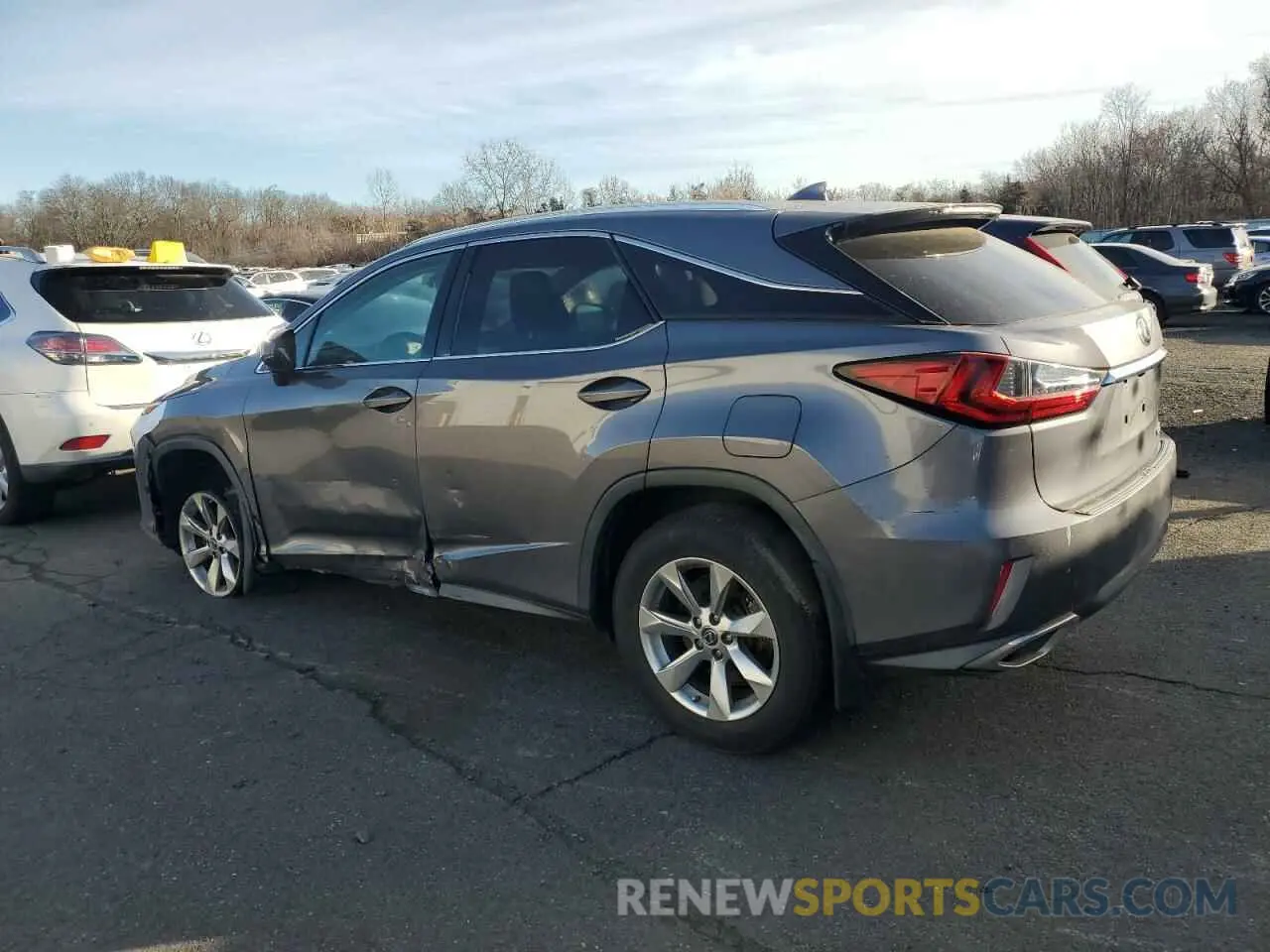 2 fotografías del automóvil dañado 2T2BZMCAXKC174303 LEXUS RX350 2019