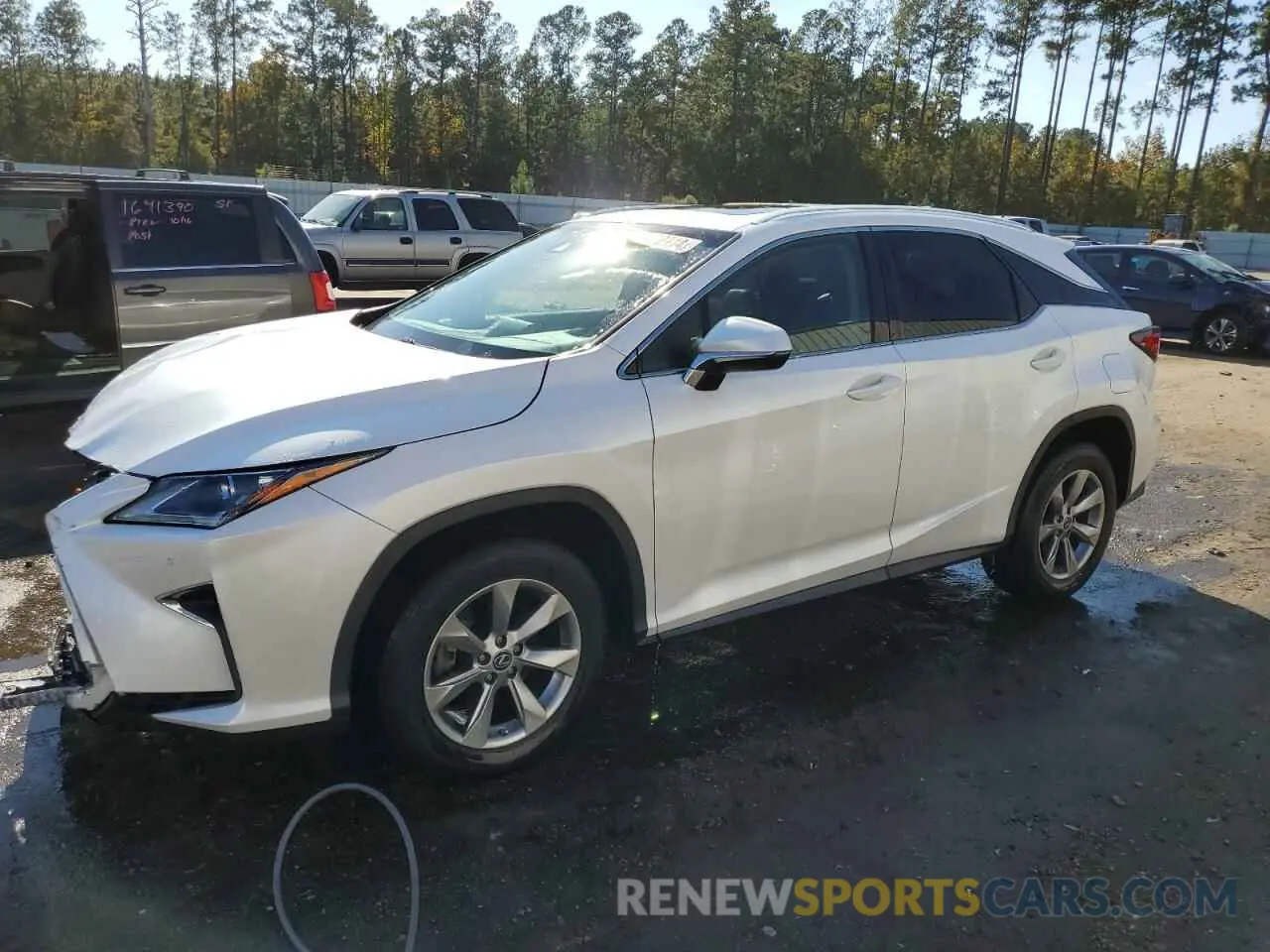 1 fotografías del automóvil dañado 2T2BZMCAXKC199525 LEXUS RX350 2019