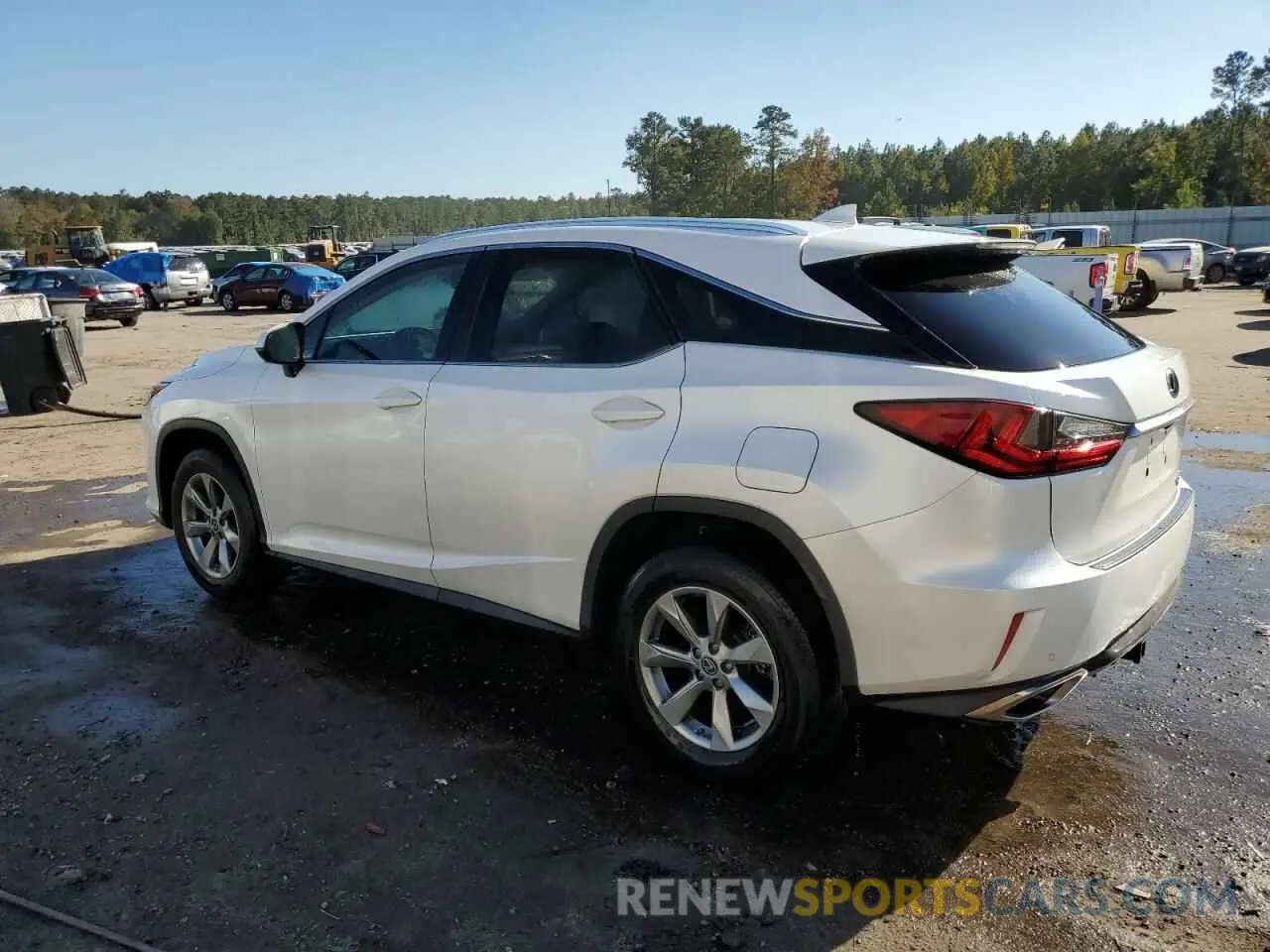 2 fotografías del automóvil dañado 2T2BZMCAXKC199525 LEXUS RX350 2019