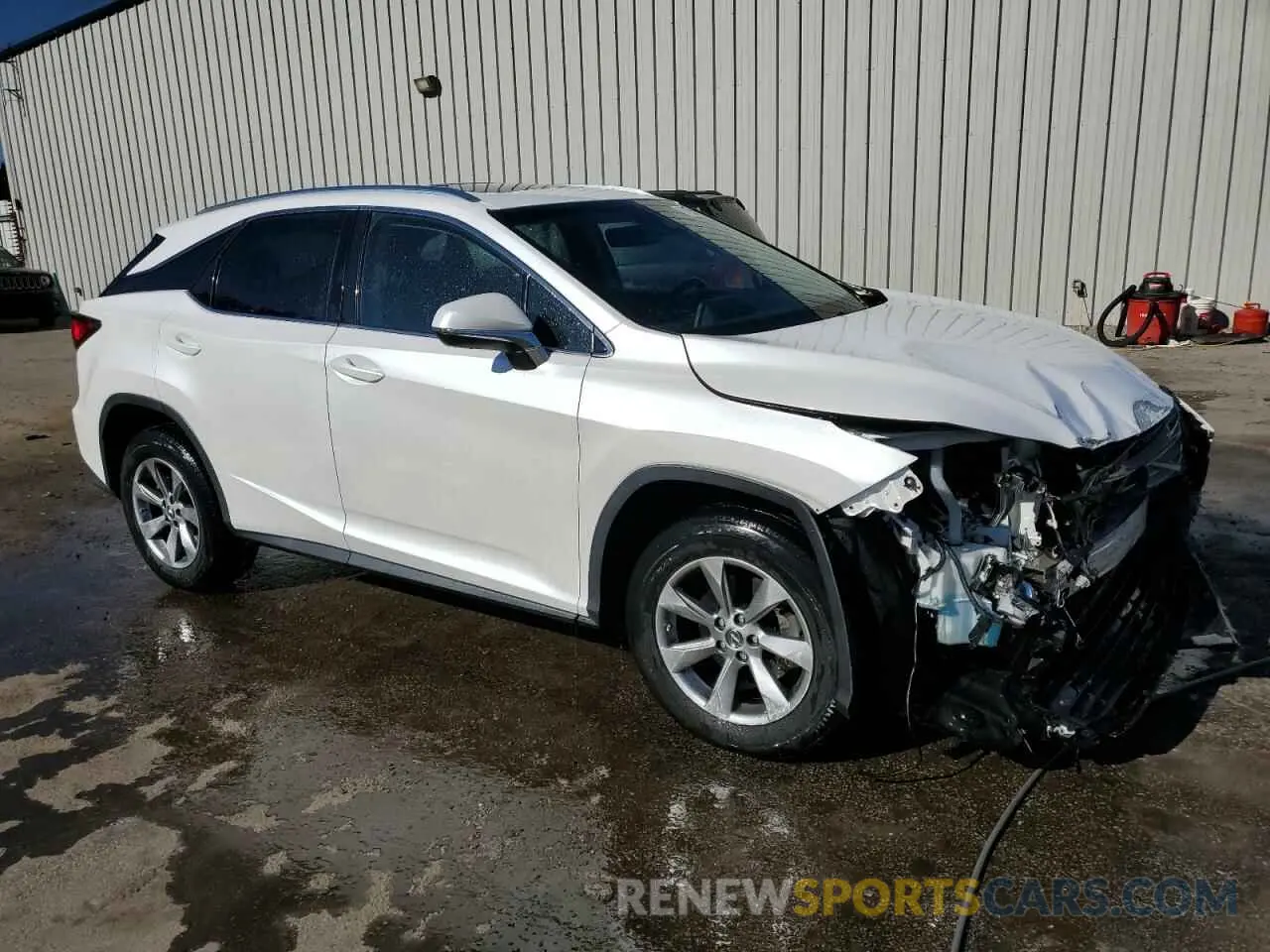 4 fotografías del automóvil dañado 2T2BZMCAXKC199525 LEXUS RX350 2019