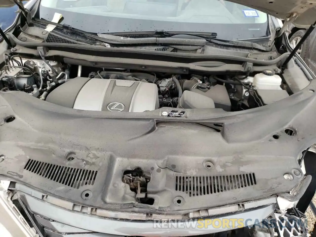 7 fotografías del automóvil dañado 2T2ZZMCA0KC125495 LEXUS RX350 2019