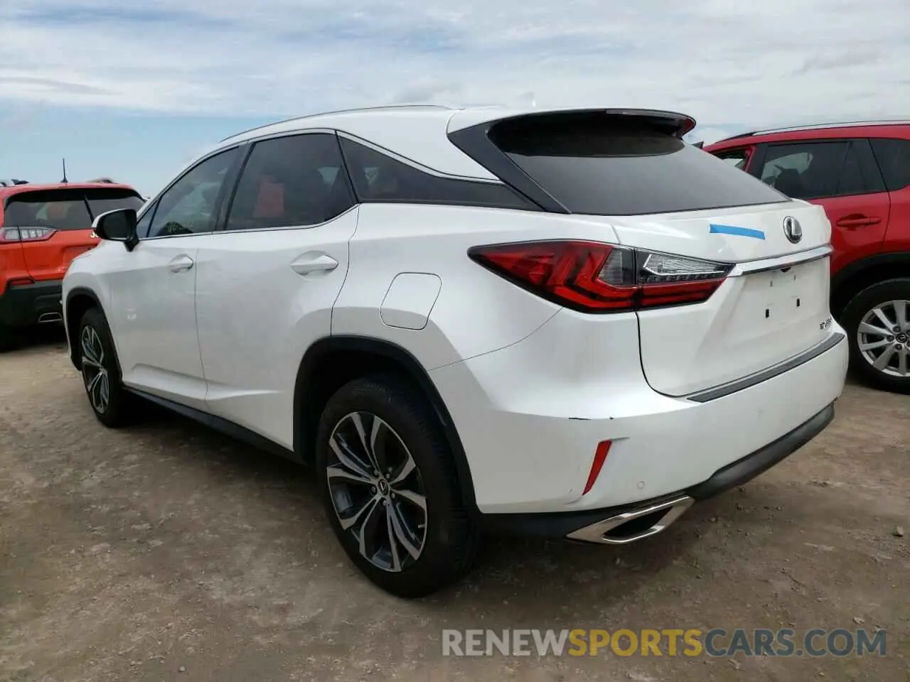3 fotografías del automóvil dañado 2T2ZZMCA0KC145231 LEXUS RX350 2019
