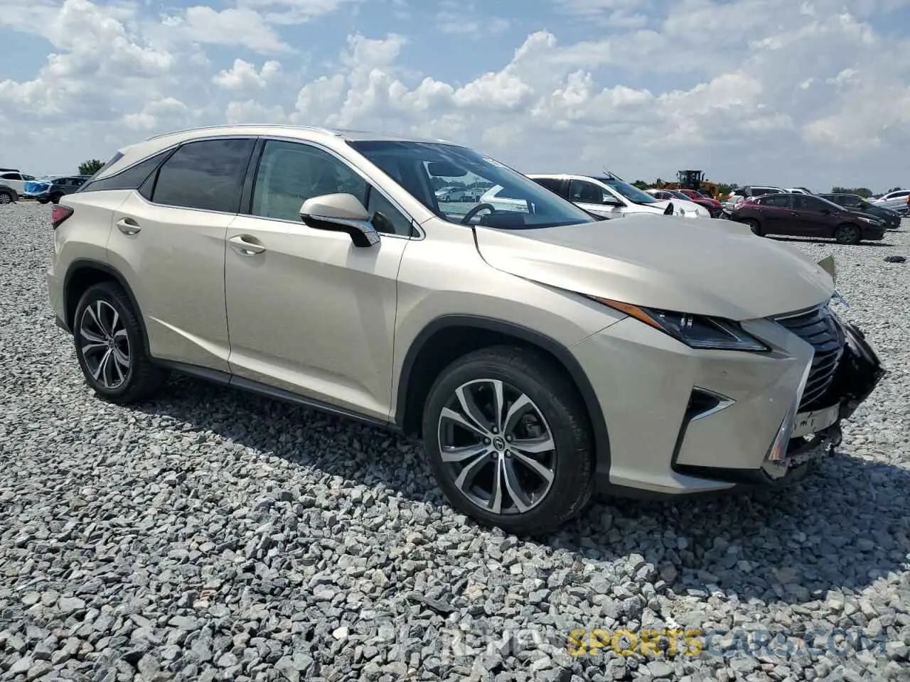4 fotografías del automóvil dañado 2T2ZZMCA2KC131136 LEXUS RX350 2019