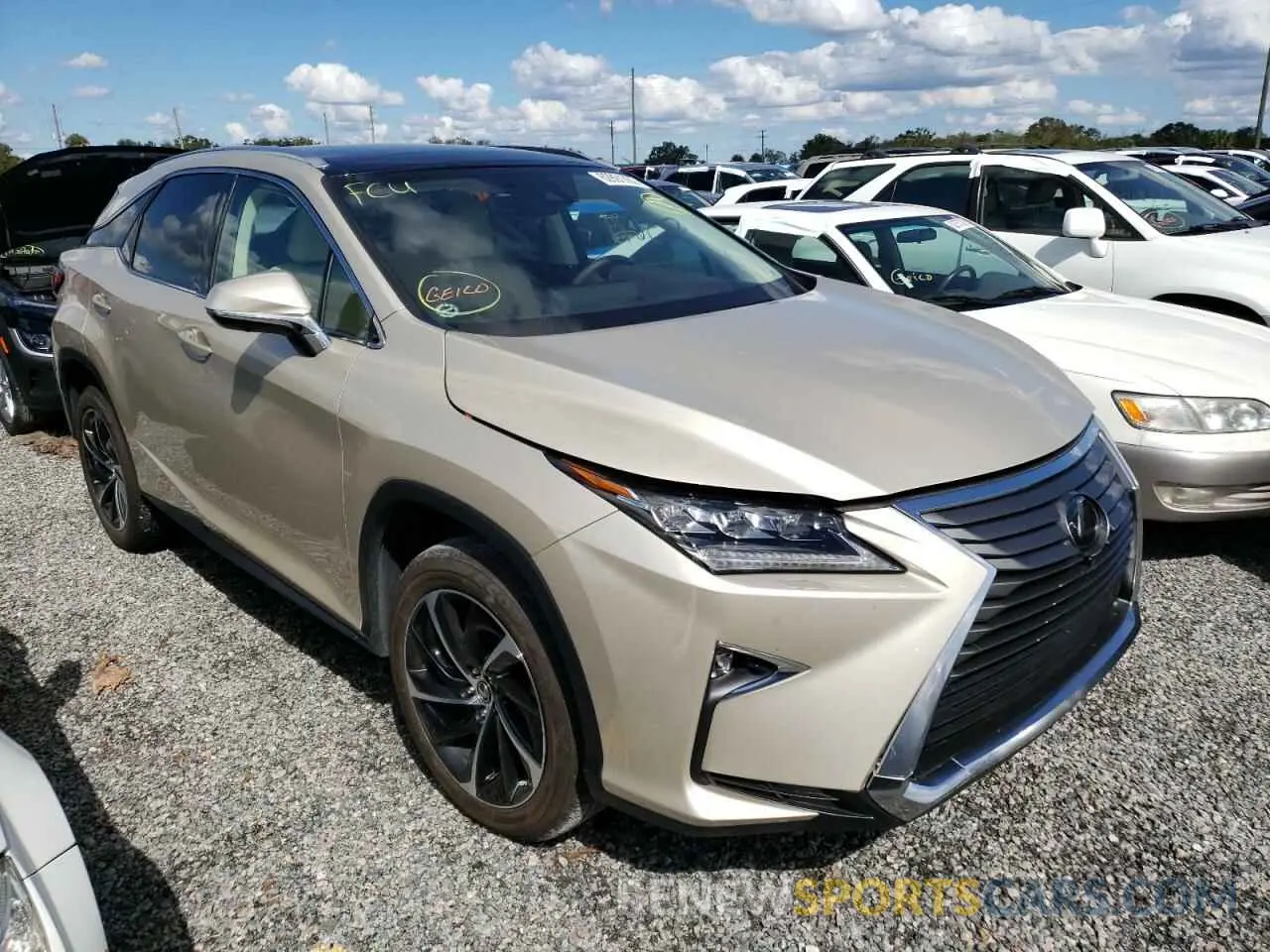 1 fotografías del automóvil dañado 2T2ZZMCA2KC138877 LEXUS RX350 2019