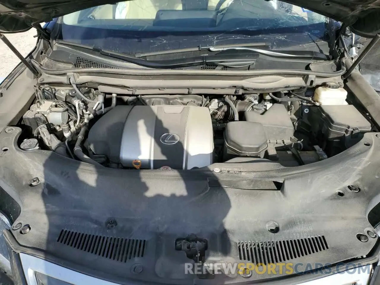 12 fotografías del automóvil dañado 2T2ZZMCA2KC149703 LEXUS RX350 2019