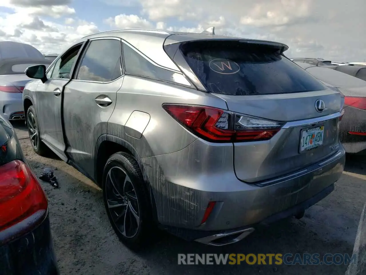3 fotografías del automóvil dañado 2T2ZZMCA3KC138743 LEXUS RX350 2019