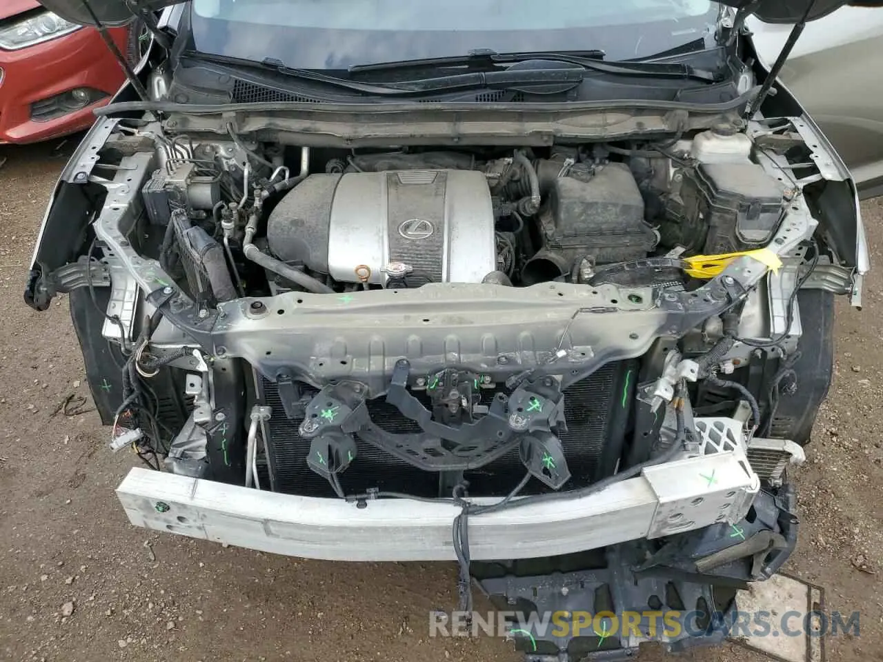 11 fotografías del automóvil dañado 2T2ZZMCA3KC151282 LEXUS RX350 2019