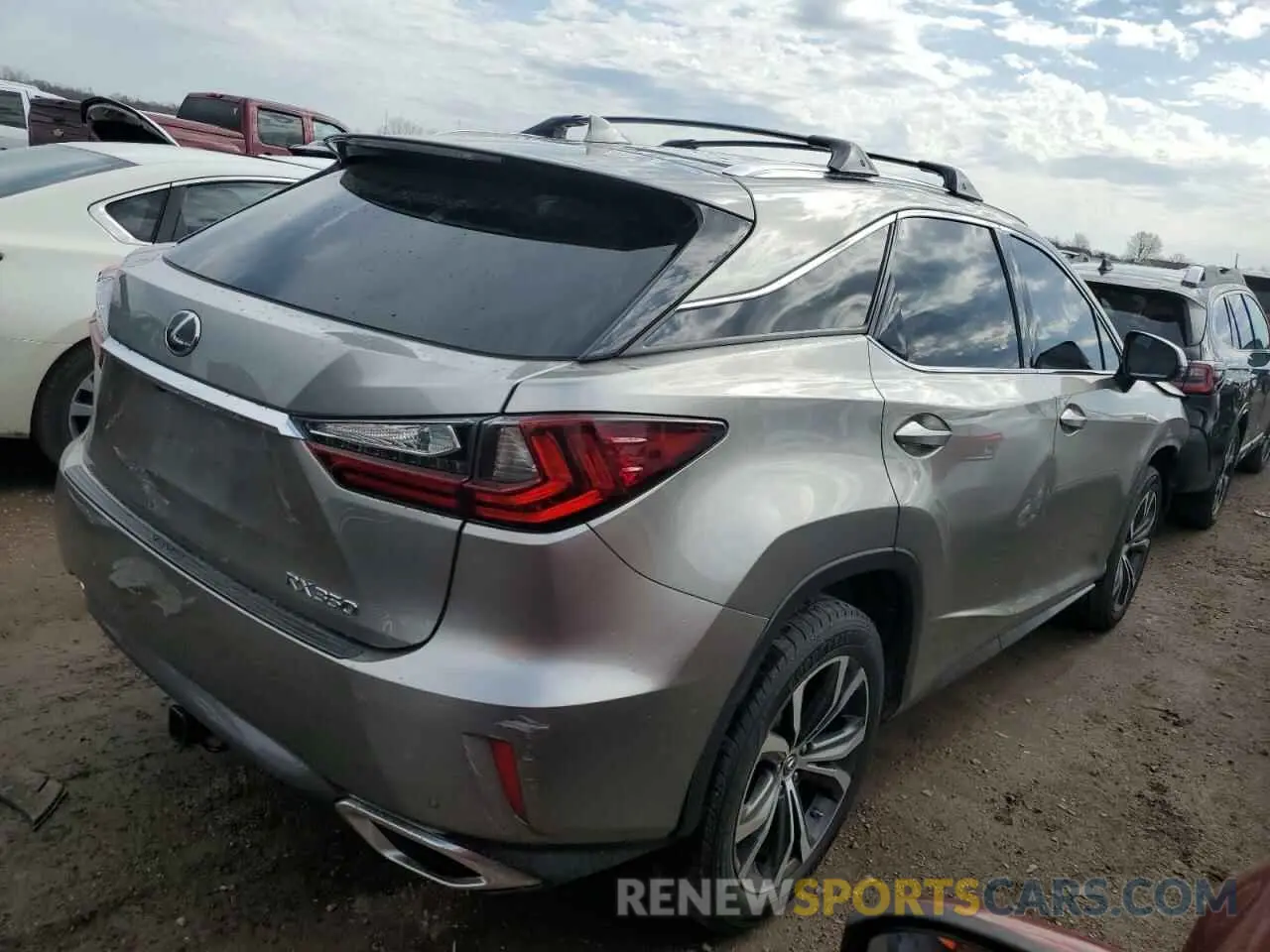 3 fotografías del automóvil dañado 2T2ZZMCA3KC151282 LEXUS RX350 2019