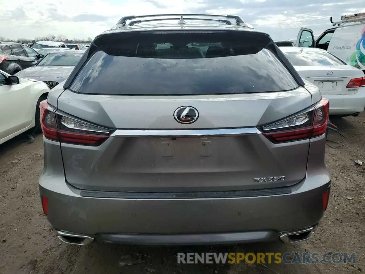 6 fotografías del automóvil dañado 2T2ZZMCA3KC151282 LEXUS RX350 2019