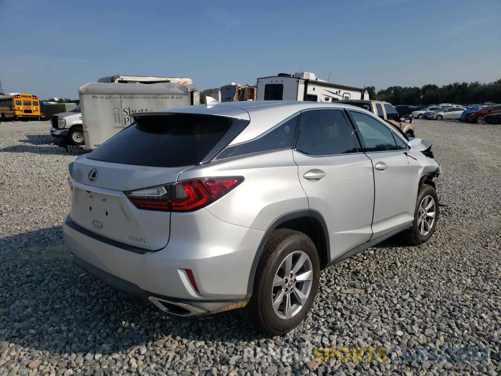4 fotografías del automóvil dañado 2T2ZZMCA4KC139187 LEXUS RX350 2019