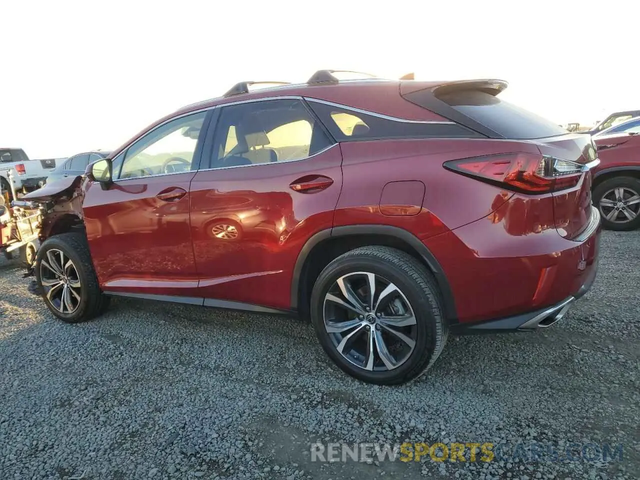 2 fotografías del automóvil dañado 2T2ZZMCA4KC143580 LEXUS RX350 2019