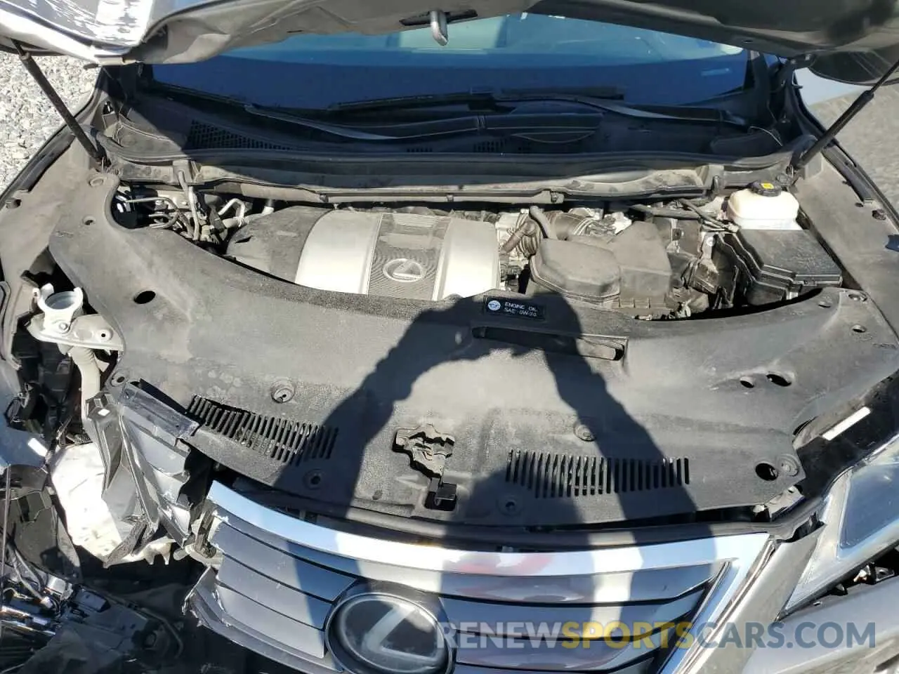 12 fotografías del automóvil dañado 2T2ZZMCA4KC144342 LEXUS RX350 2019