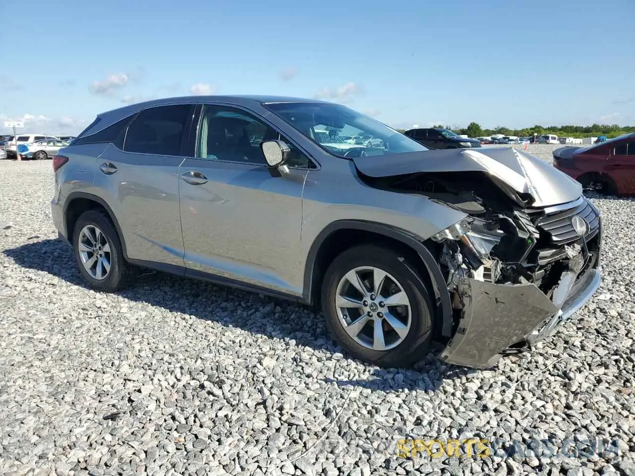 4 fotografías del automóvil dañado 2T2ZZMCA4KC144342 LEXUS RX350 2019