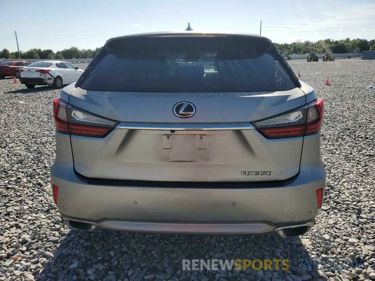 6 fotografías del automóvil dañado 2T2ZZMCA4KC144342 LEXUS RX350 2019