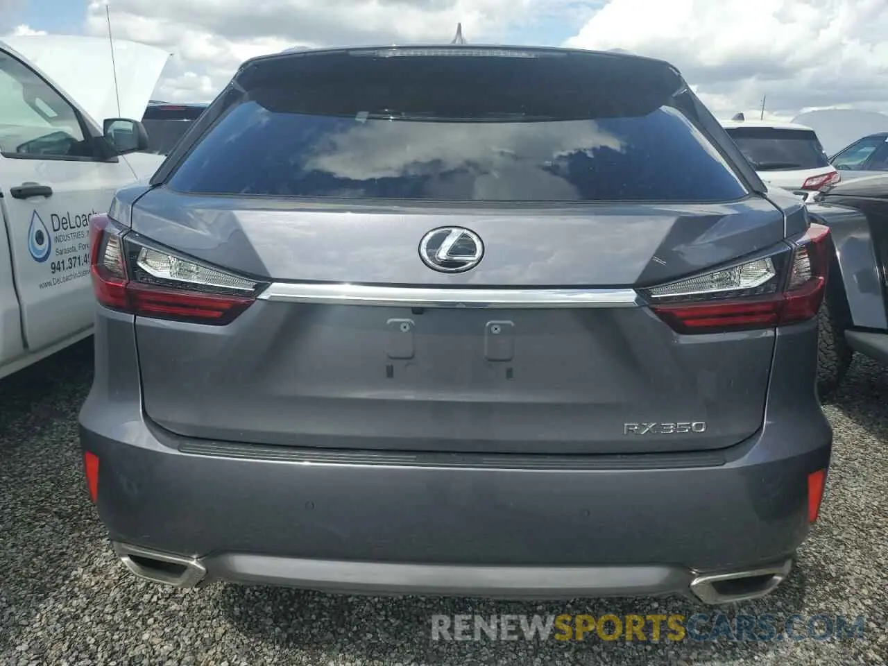 6 fotografías del automóvil dañado 2T2ZZMCA5KC124911 LEXUS RX350 2019