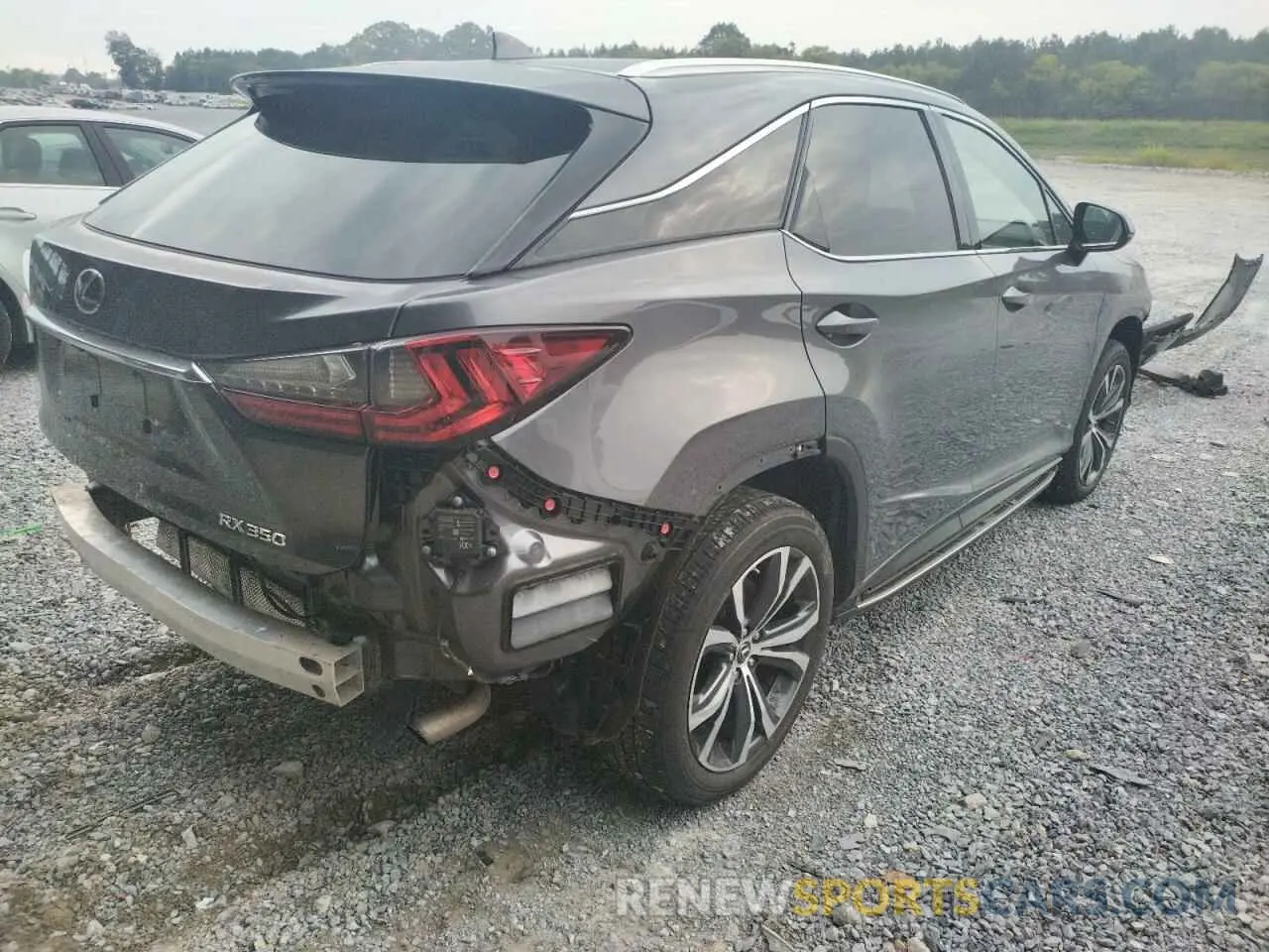 4 fotografías del automóvil dañado 2T2ZZMCA5KC132281 LEXUS RX350 2019
