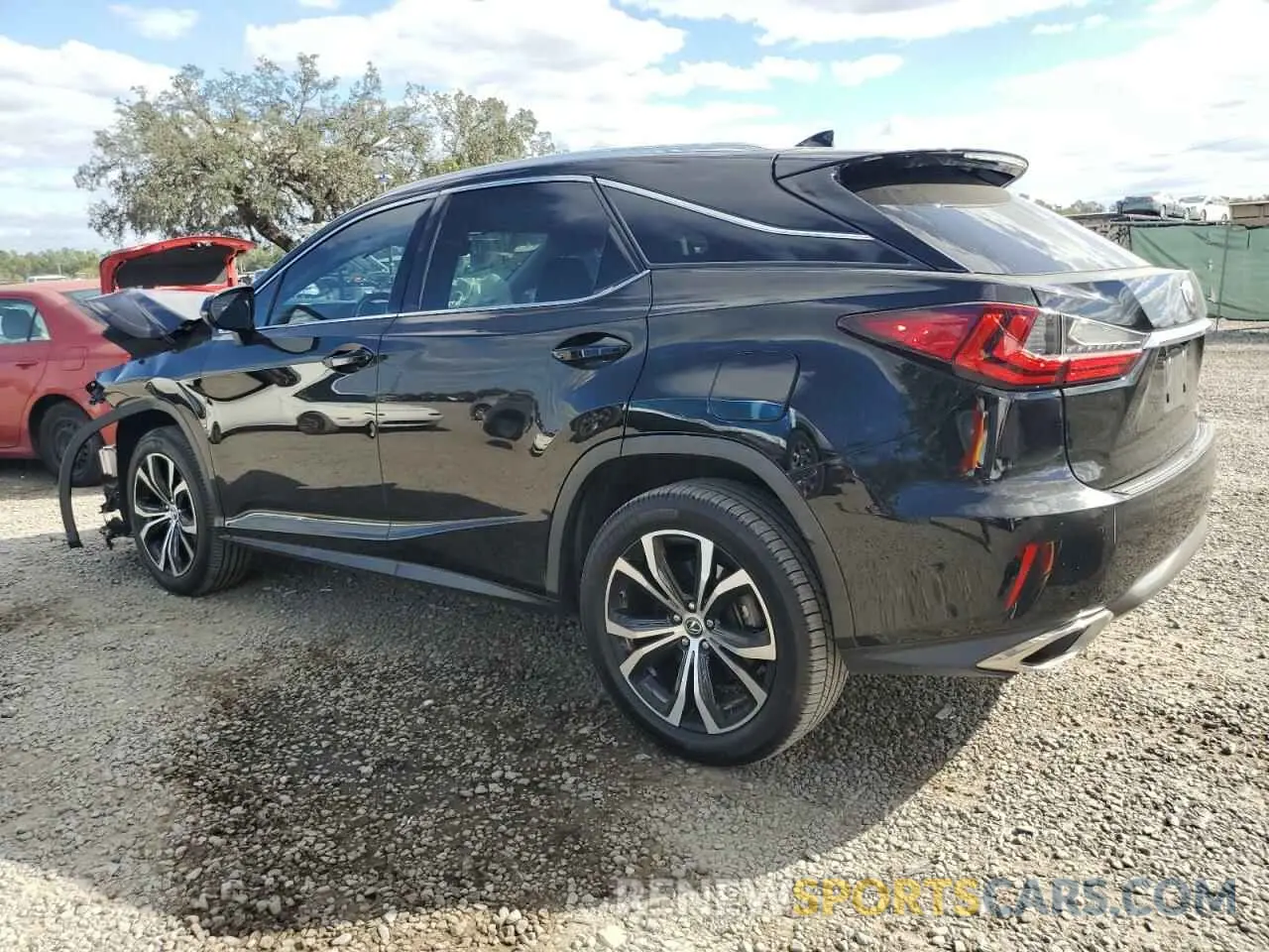 2 fotografías del automóvil dañado 2T2ZZMCA6KC126120 LEXUS RX350 2019