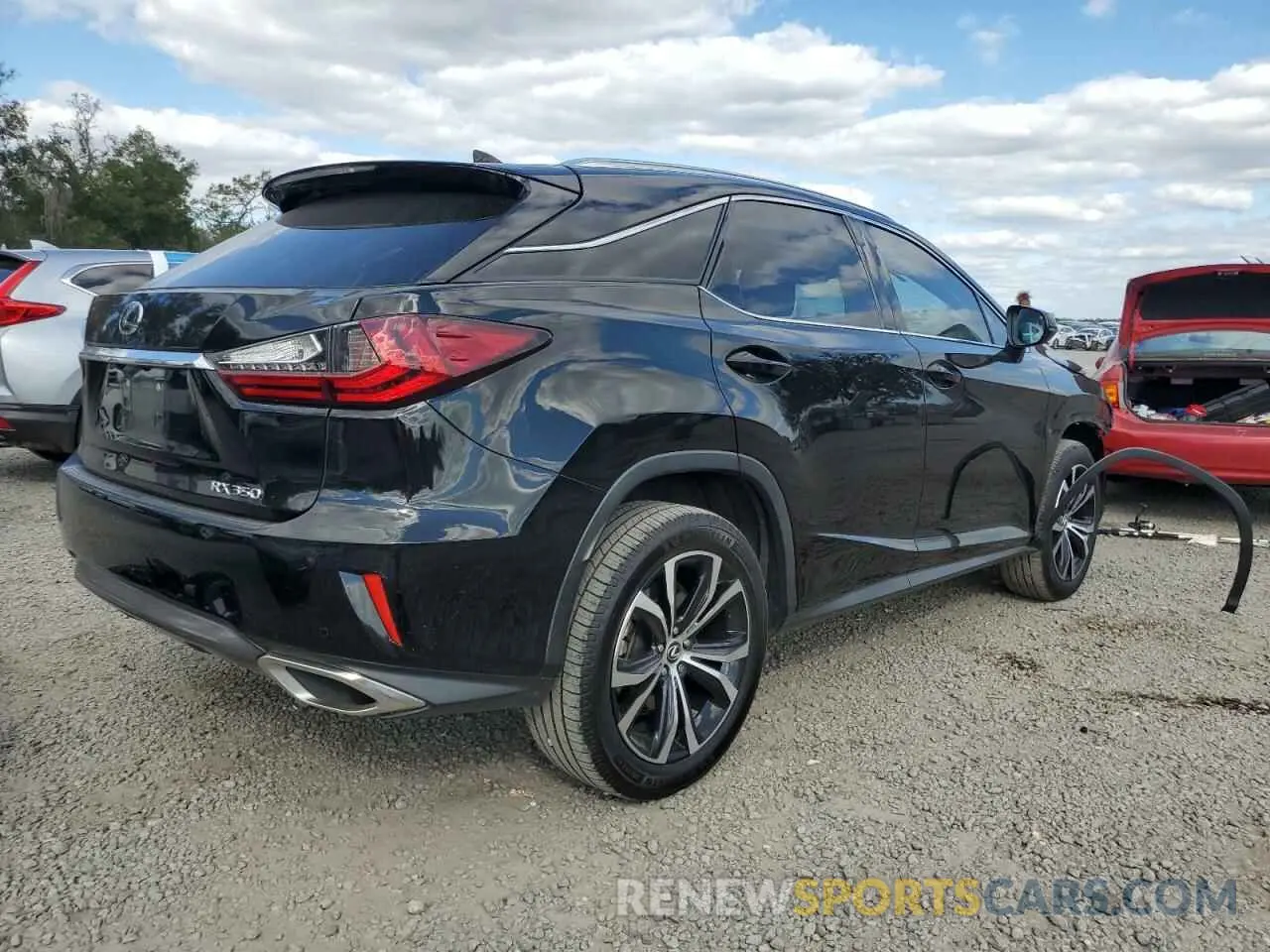 3 fotografías del automóvil dañado 2T2ZZMCA6KC126120 LEXUS RX350 2019