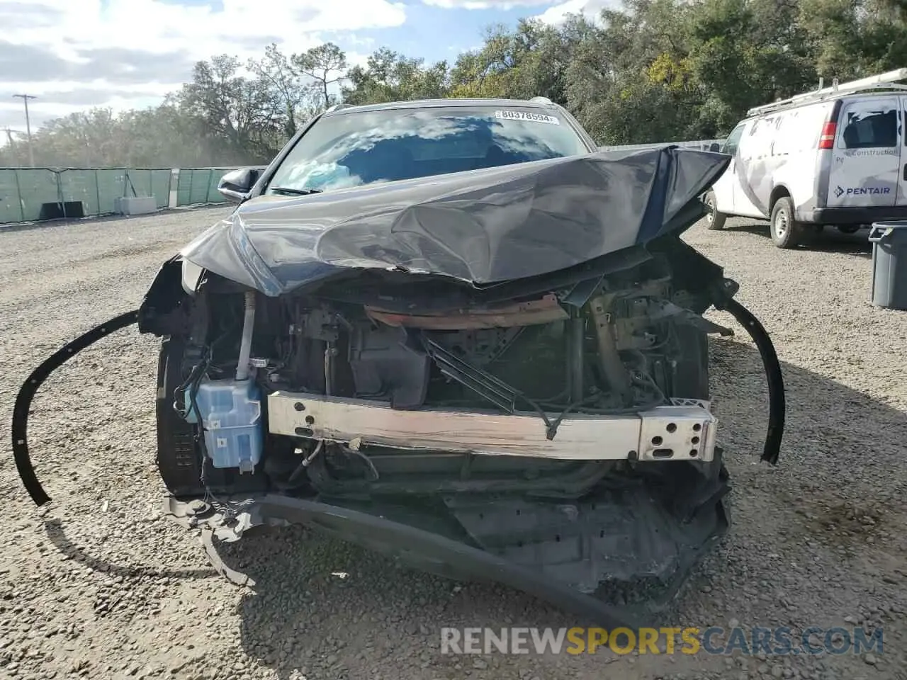 5 fotografías del automóvil dañado 2T2ZZMCA6KC126120 LEXUS RX350 2019