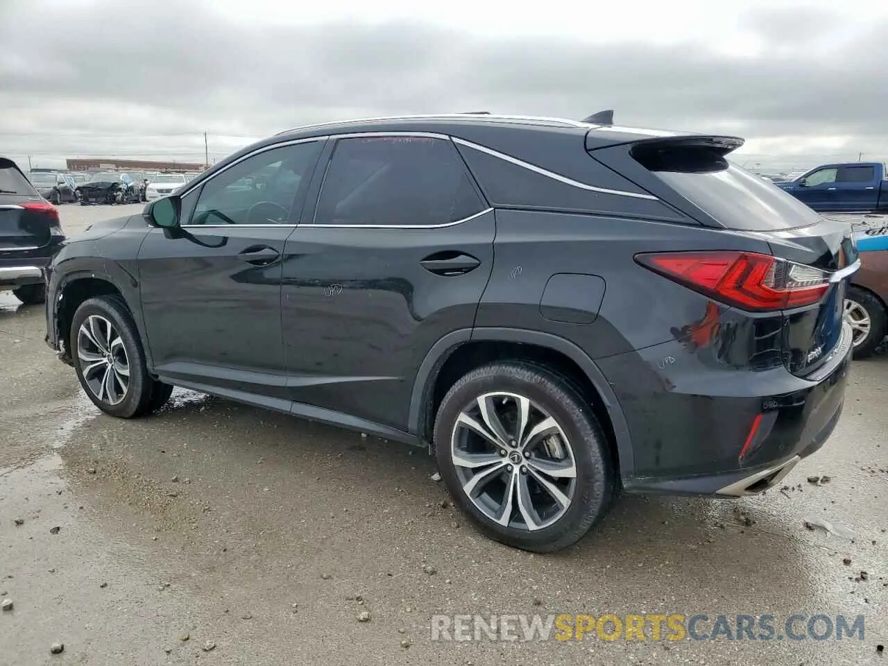 2 fotografías del automóvil dañado 2T2ZZMCA6KC136484 LEXUS RX350 2019