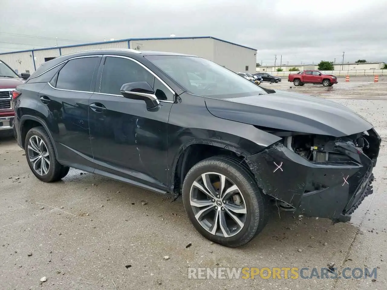 4 fotografías del automóvil dañado 2T2ZZMCA6KC136484 LEXUS RX350 2019