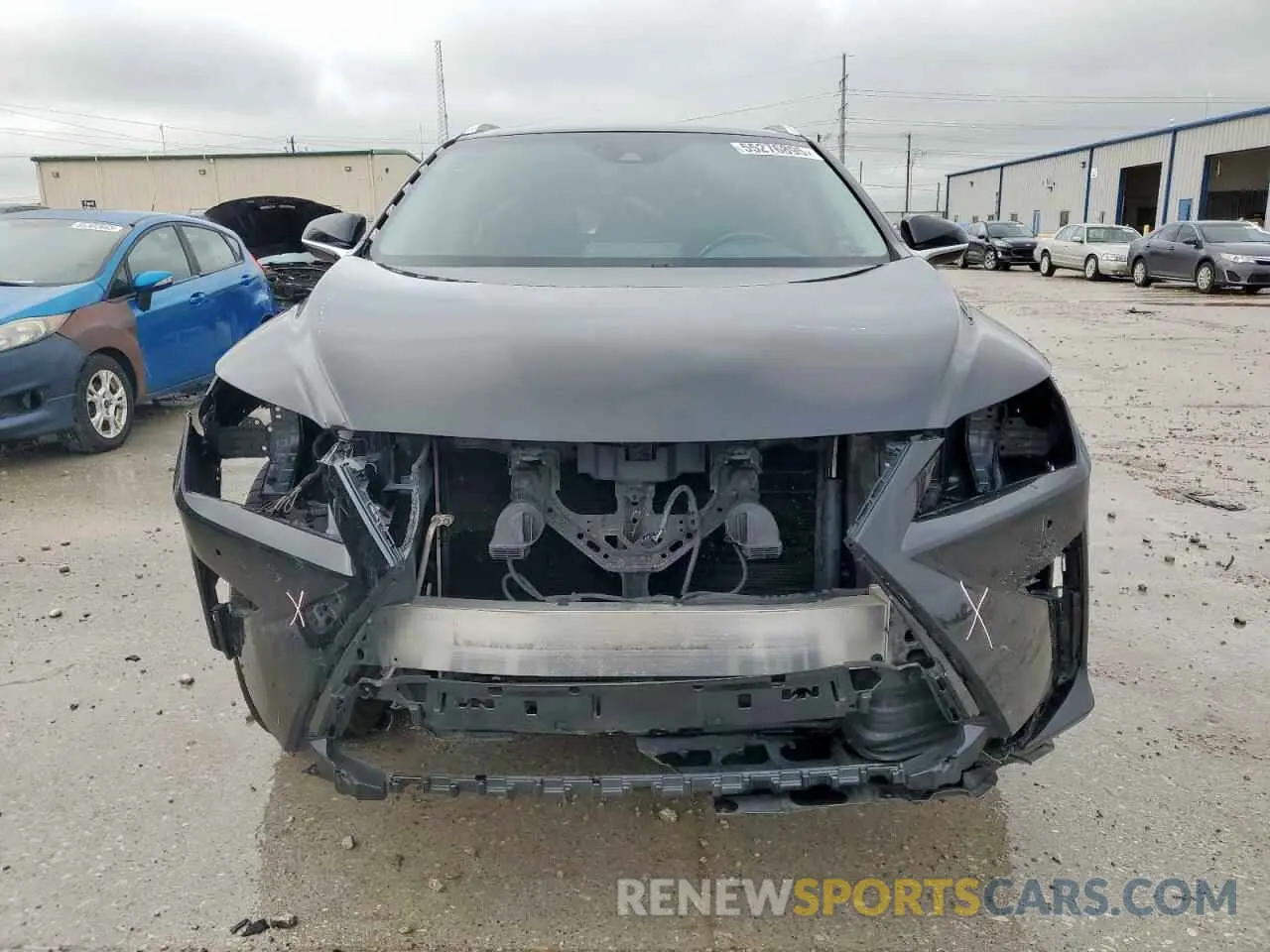 5 fotografías del automóvil dañado 2T2ZZMCA6KC136484 LEXUS RX350 2019