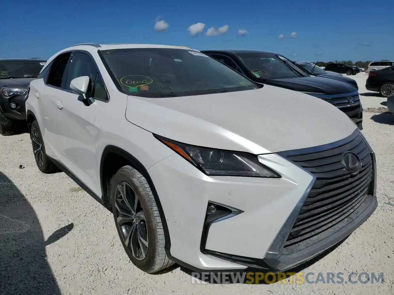 1 fotografías del automóvil dañado 2T2ZZMCA7KC118236 LEXUS RX350 2019