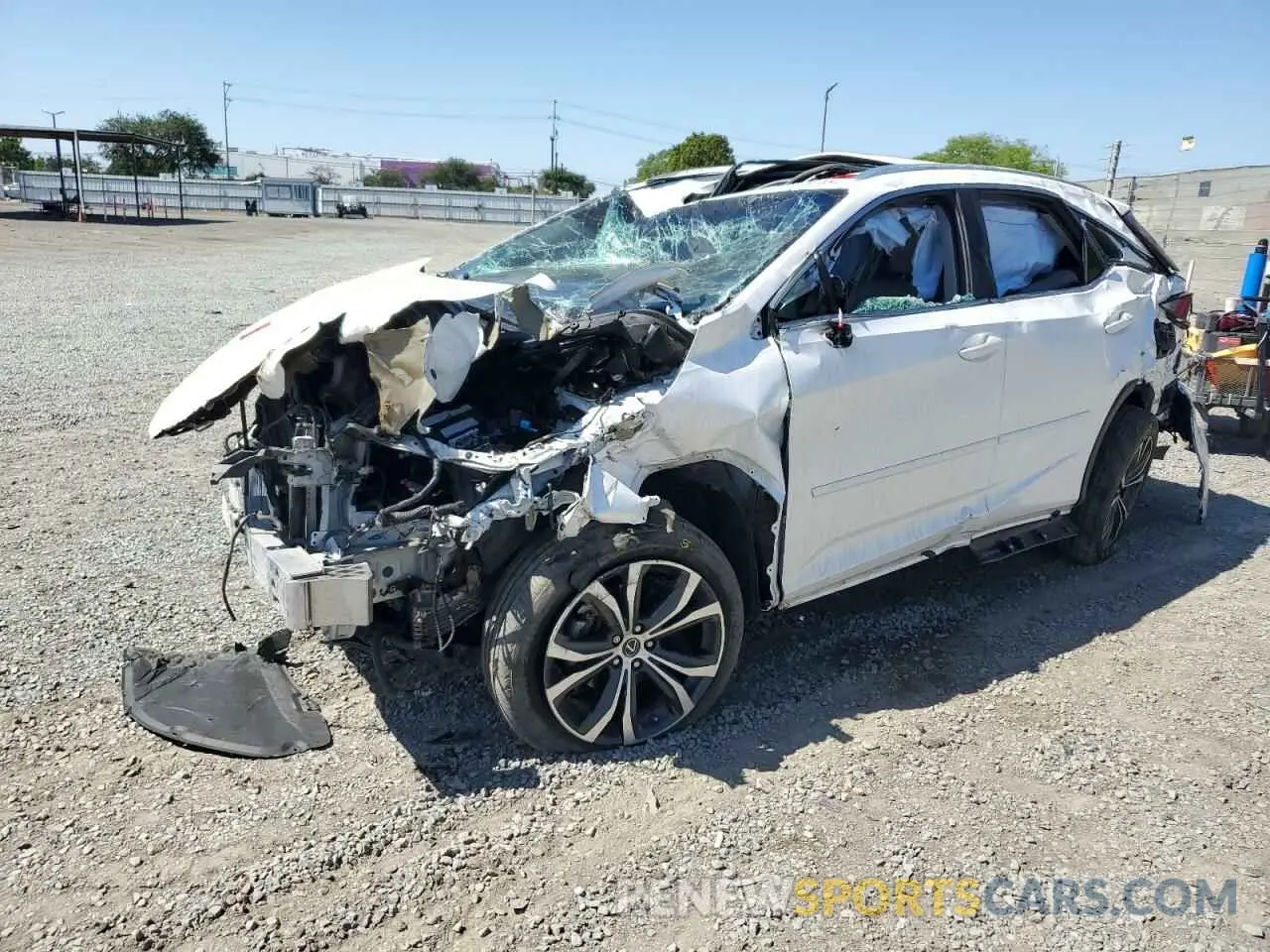 1 fotografías del automóvil dañado 2T2ZZMCA7KC120617 LEXUS RX350 2019